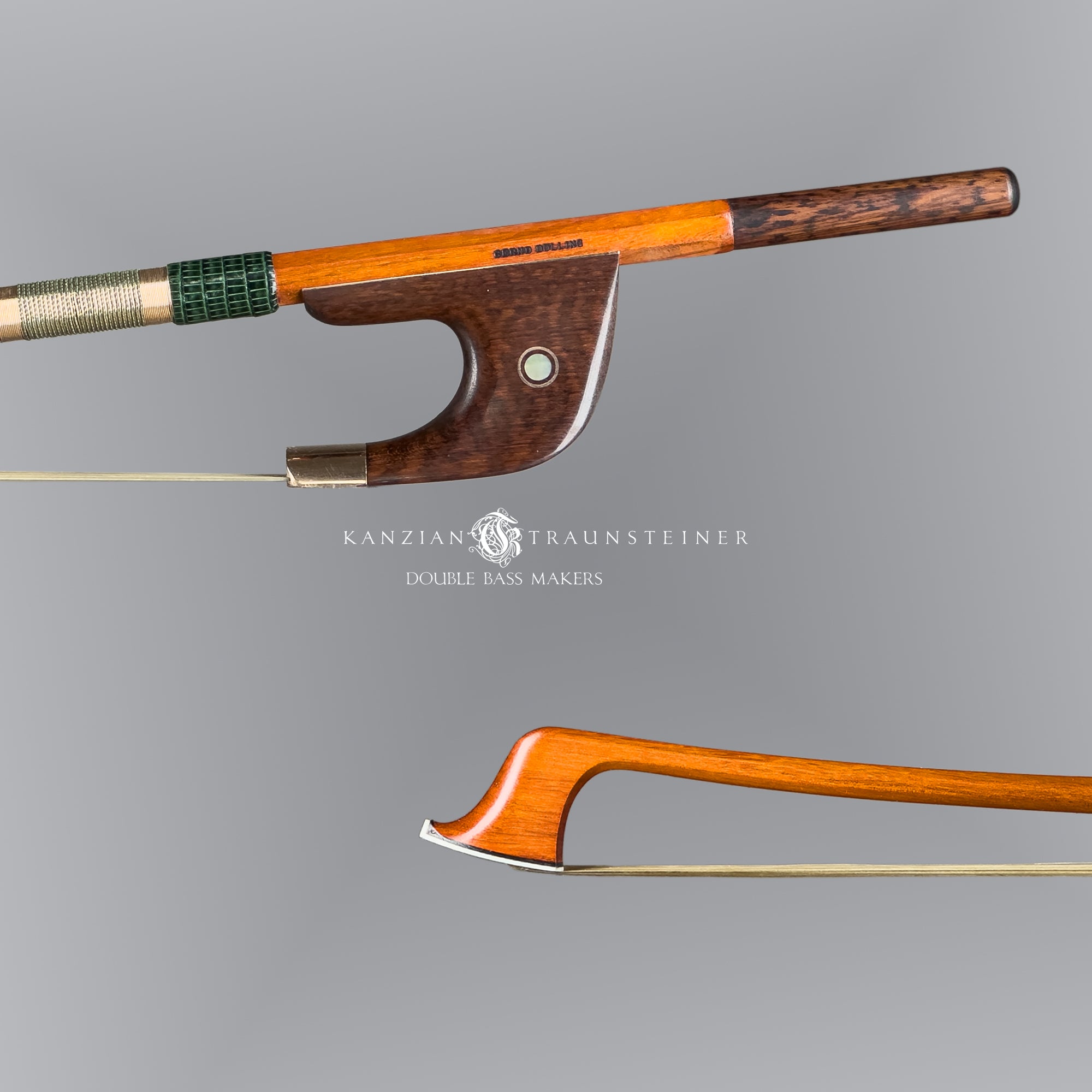Bernd Dölling, gold mounted, Germany 2025 – Double Bass Maker - Vienna