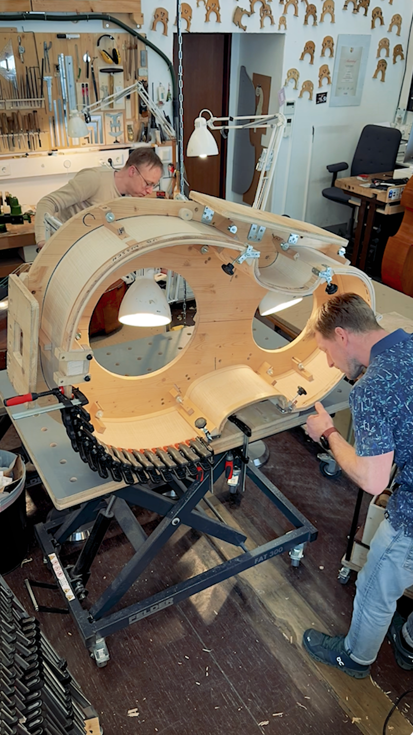 Back in workshop