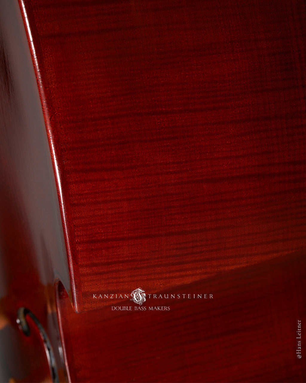 Red Varnish close up of Kanzian & Traunsteiner Viennese Model made in 2016