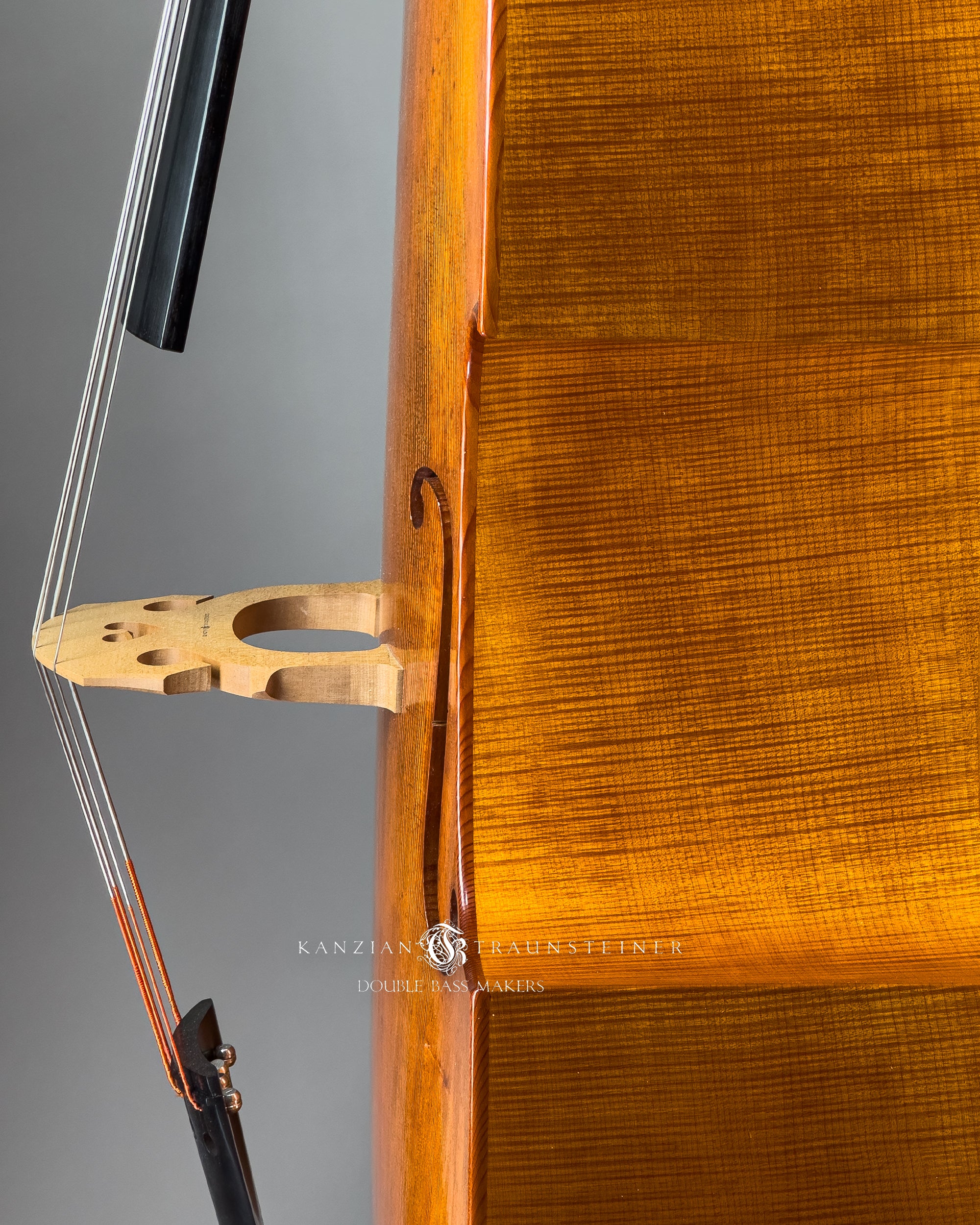 2025 K&T Blond Viennese with extension bridge and varnish view