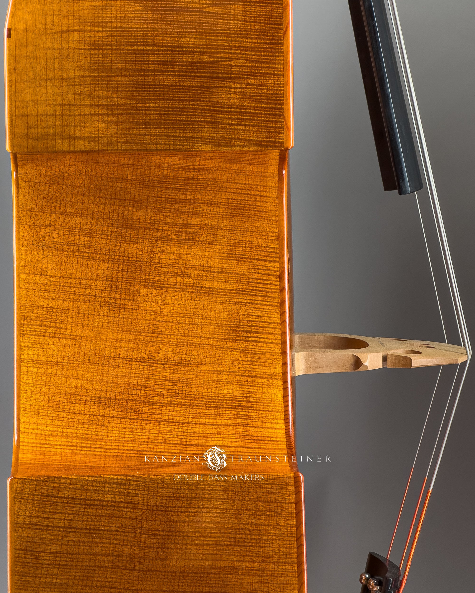 2025 K&T Blond Viennese with extension right side wood detail