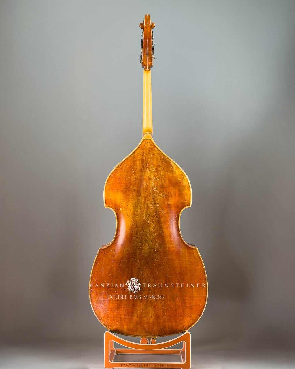 Alfred Meyer Double bass 1944 - Back