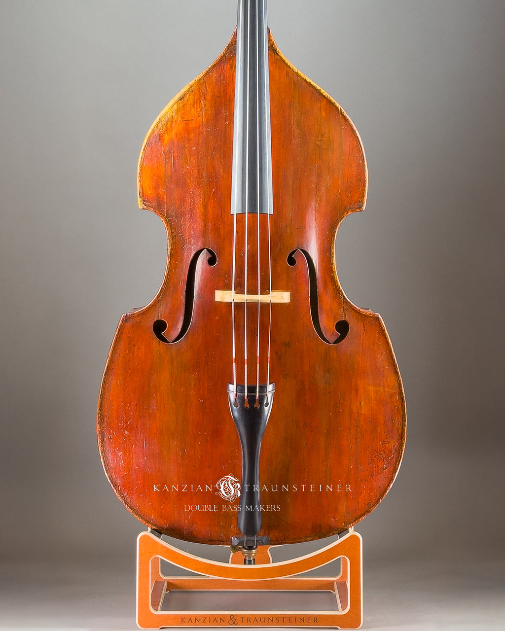 Alfred Meyer Double bass 1944 - Front Zoomed