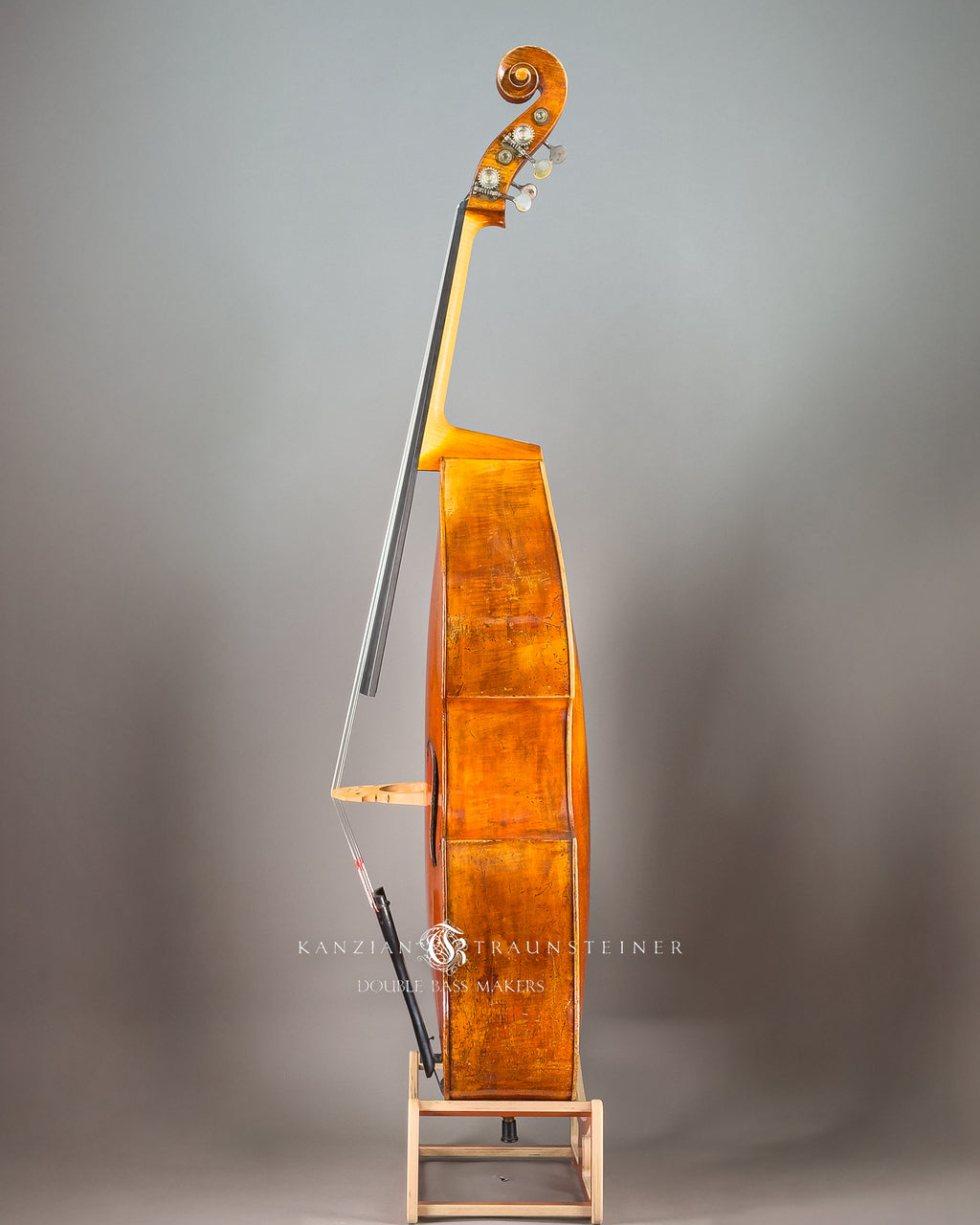 Alfred Meyer Double bass 1944 - Left Zoomed