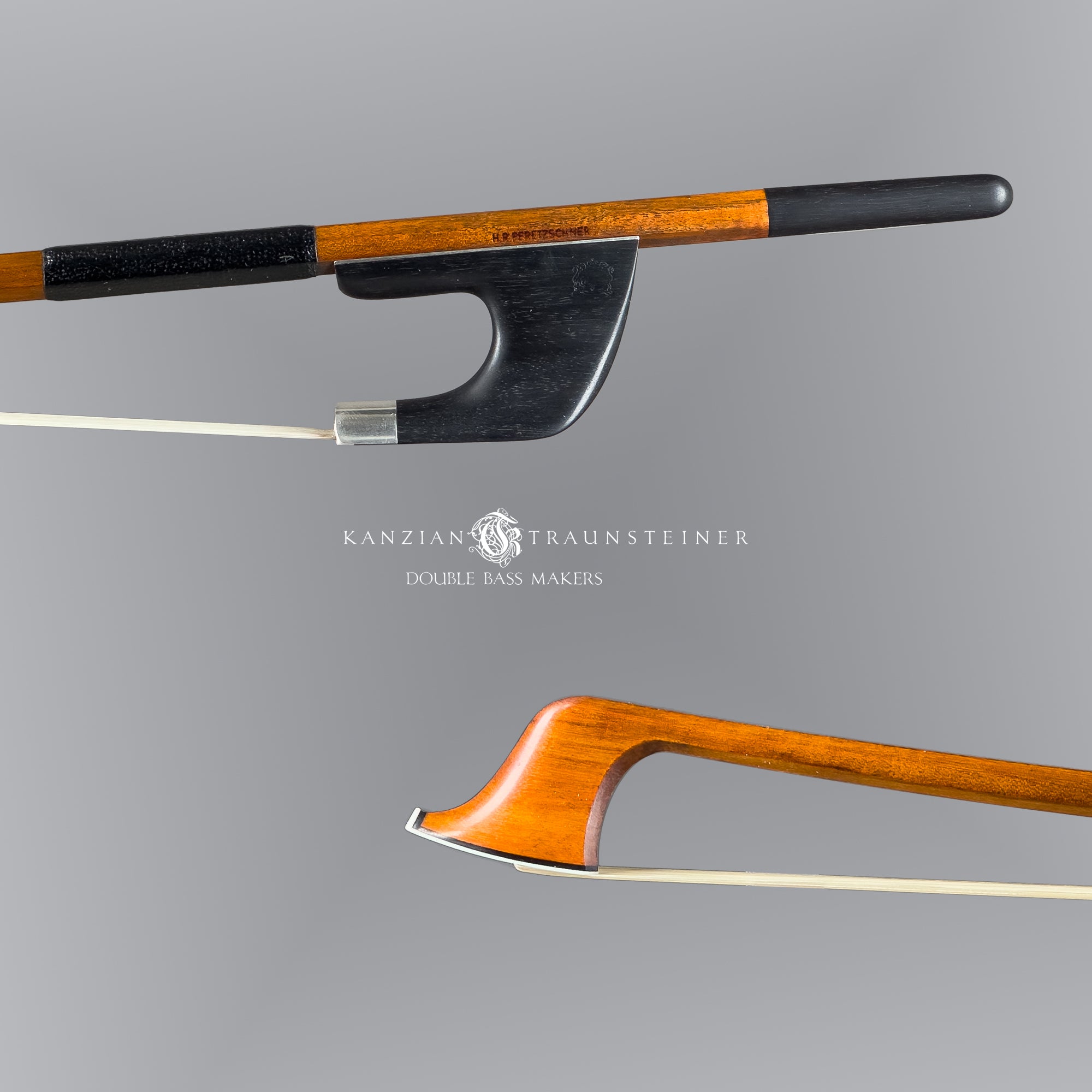 German double bass bow HR Pfretzschner GDR cover image