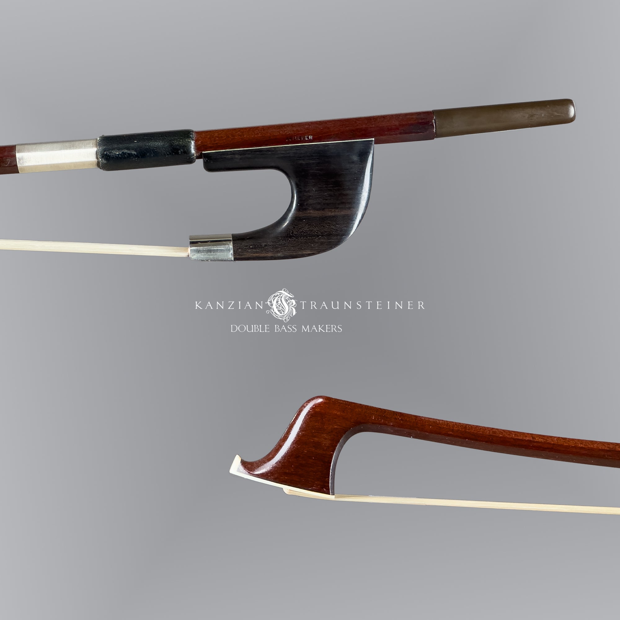 Horst Schicker Silver double bass German bow, cover image