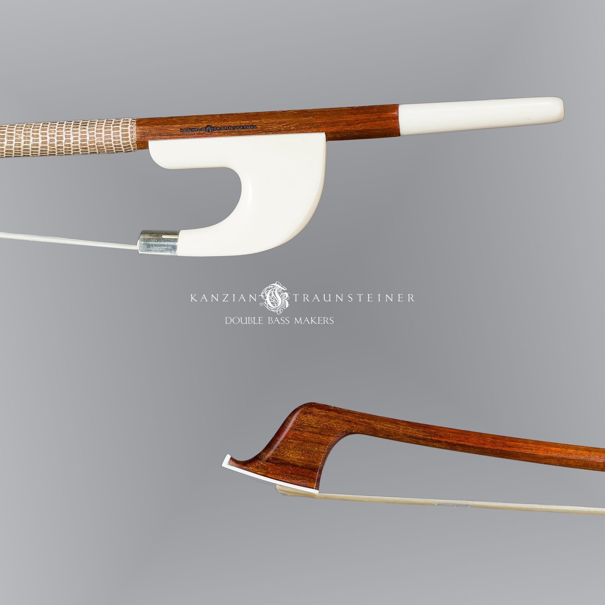 Kanzian & Traunsteiner double bass bow with octagonal stick cover image