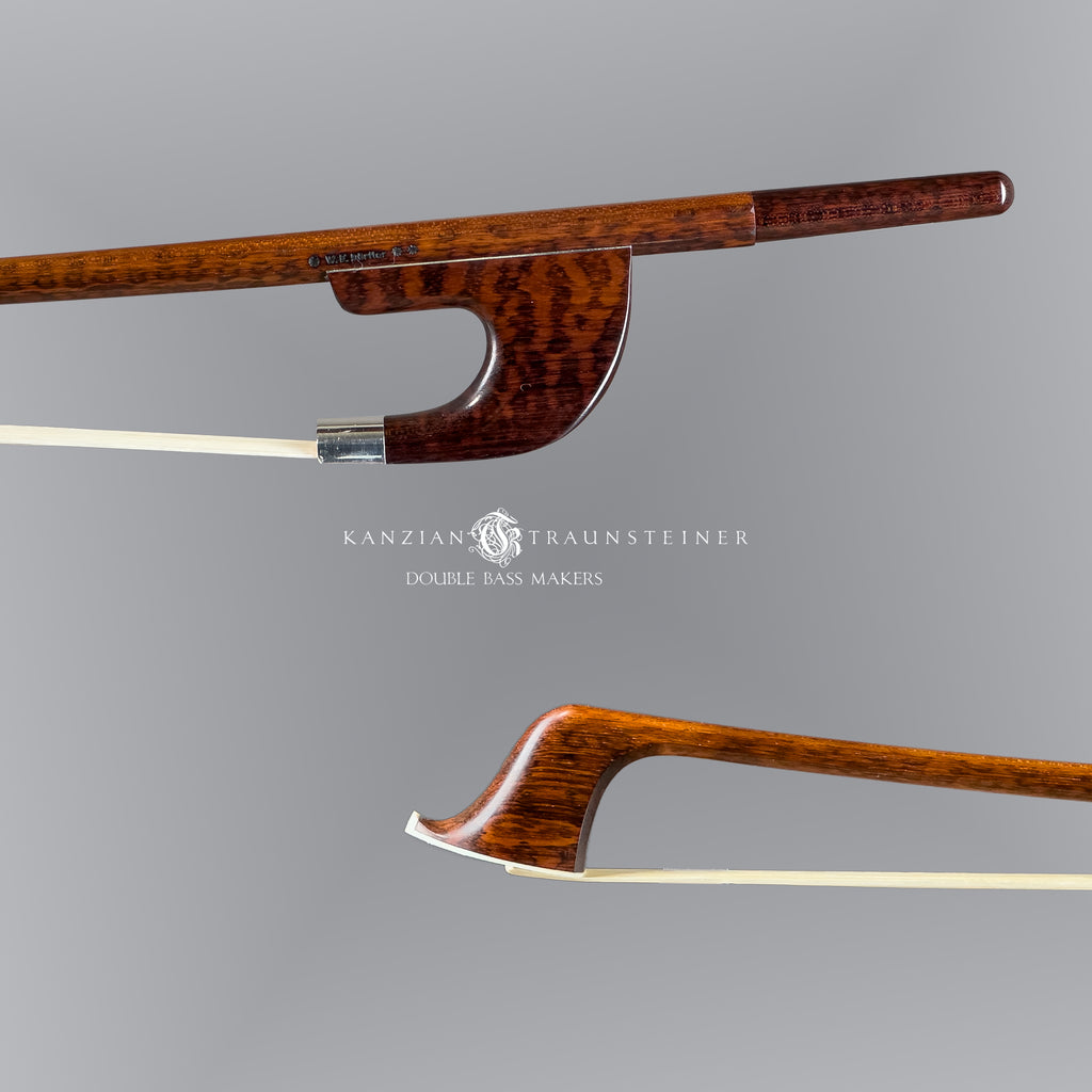 Snakewood Dörfler Double bass German bow, frog and tip