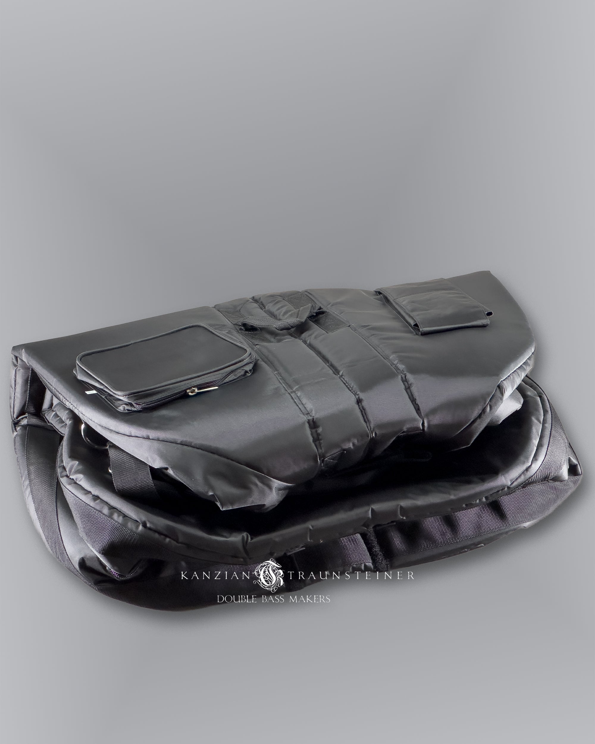 Double bass bag, folded front