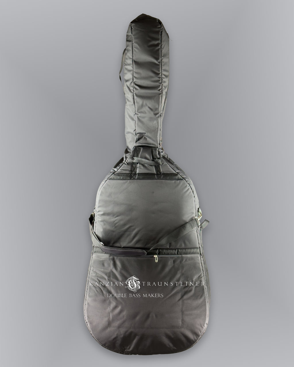 Double bass bag, from back 