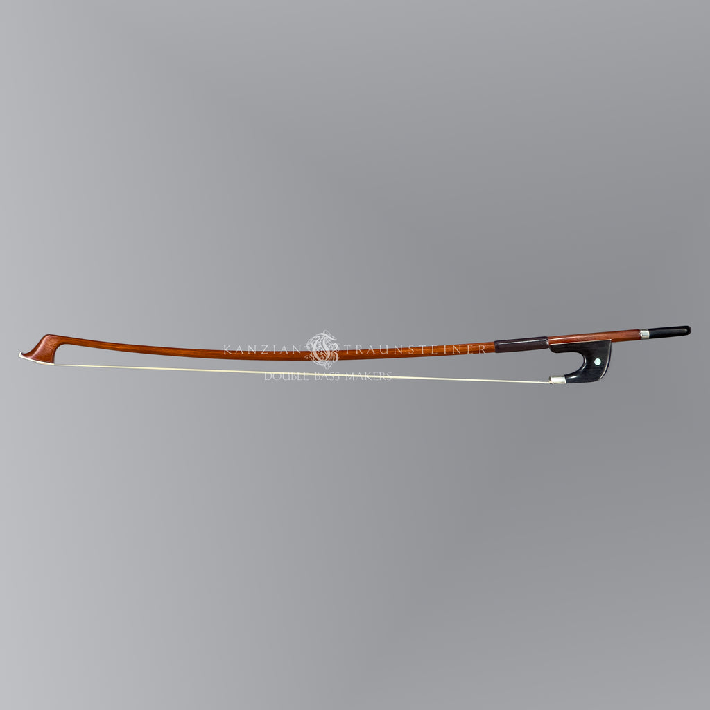 Full view of Double bass bow made by Alfred Stöhr ca. 1940