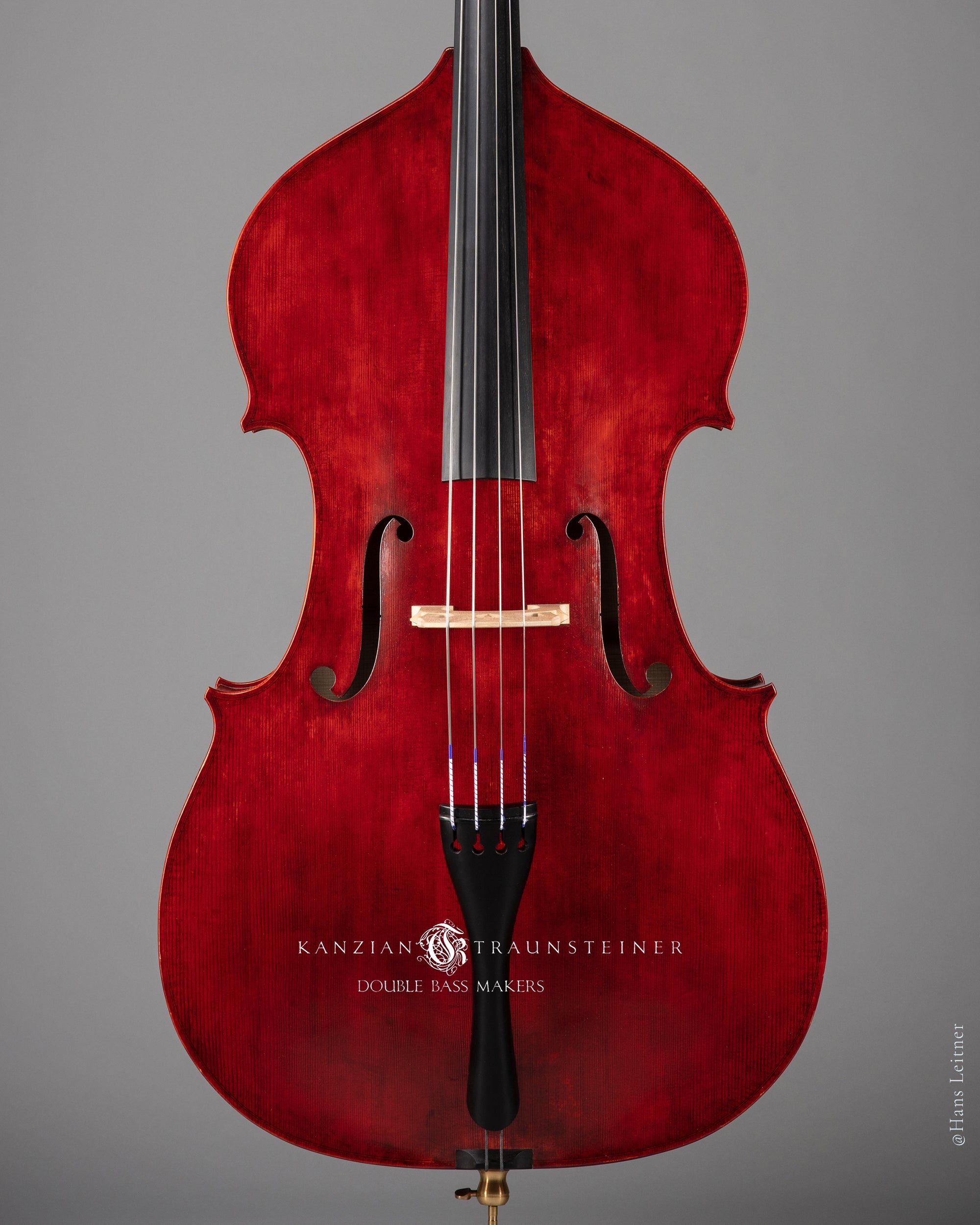 Italian Model Double bass by K&T from 2020 view of the front
