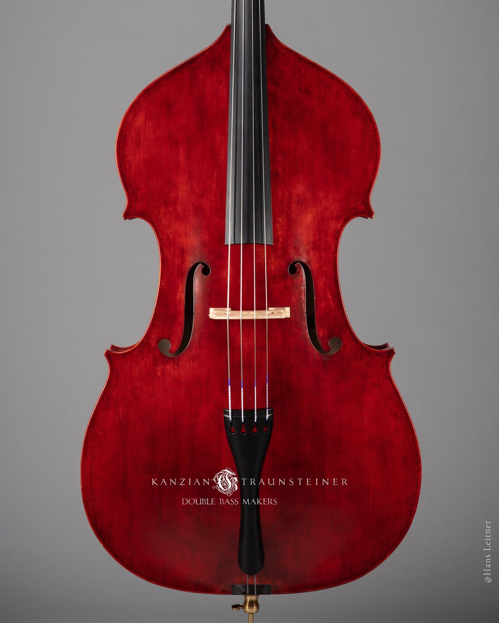 Italian Model Double bass by K&T from 2020 view of the front