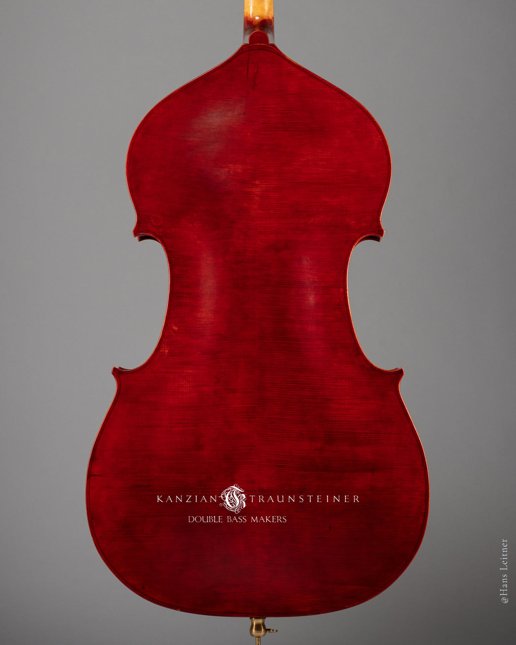 Italian Model Double bass by K&T from 2020 view of the back