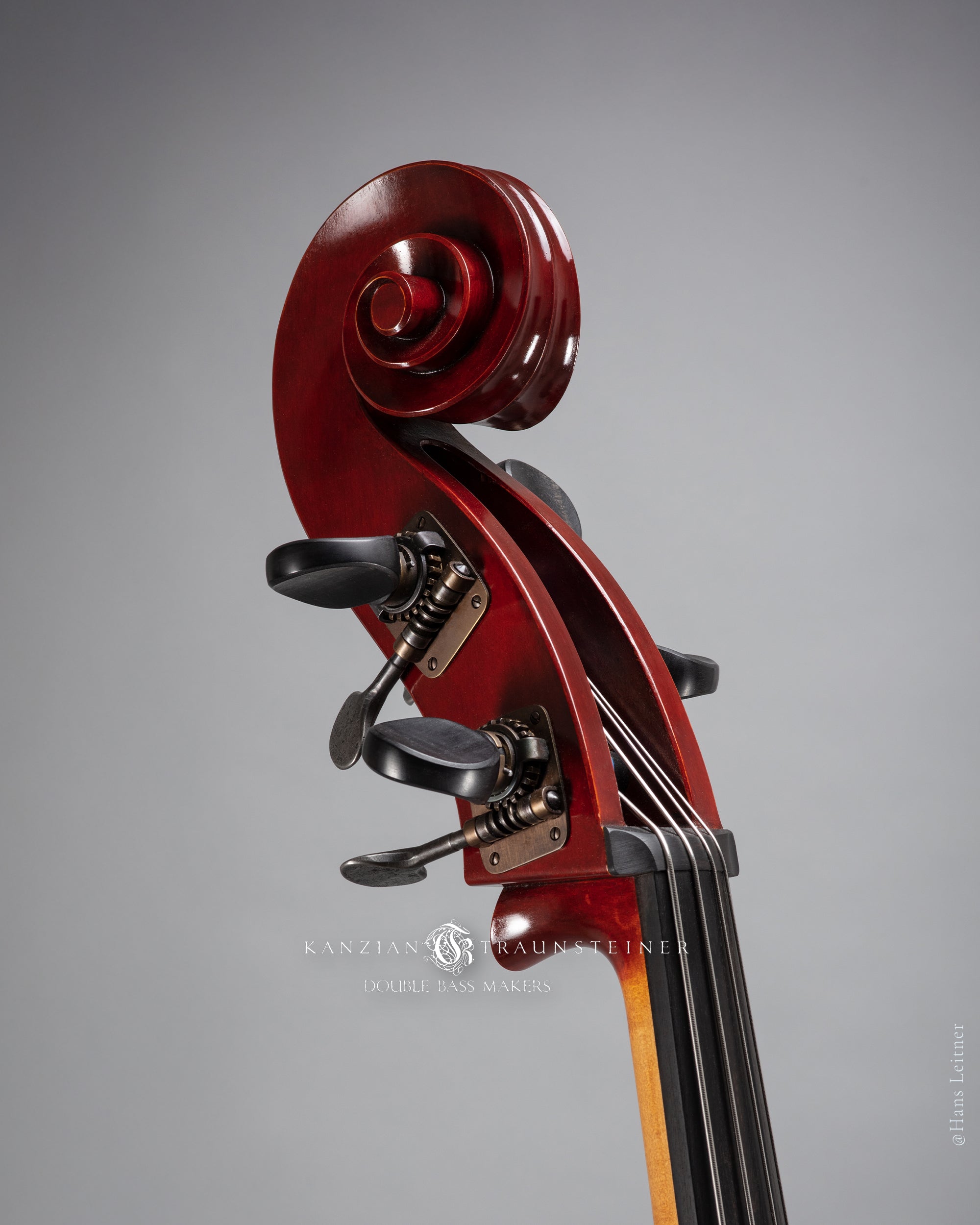 K&T Italian Model, made in 2020, scroll front oblique view