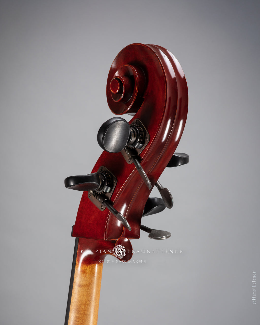 K&T Italian Model, made in 2020, scroll oblique view