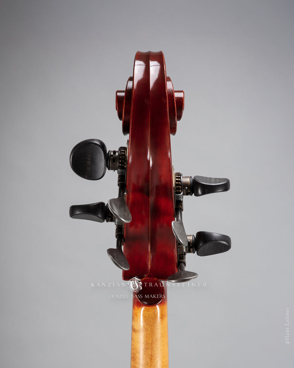 K&T Italian Model, made in 2020, scroll from back view