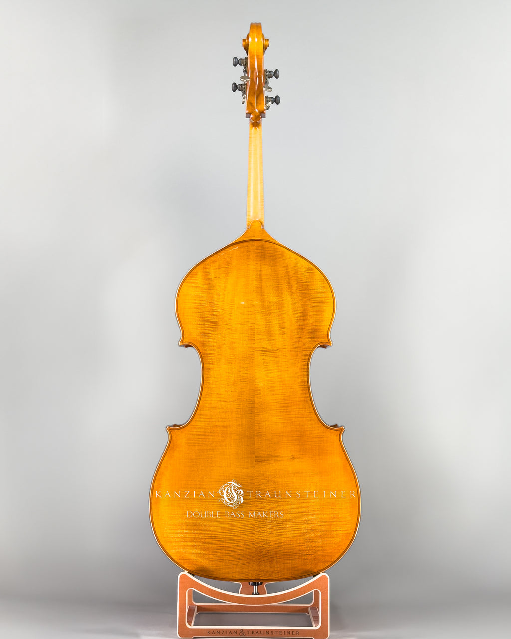 K&T Italian Model Double Bass from 2023: total back view