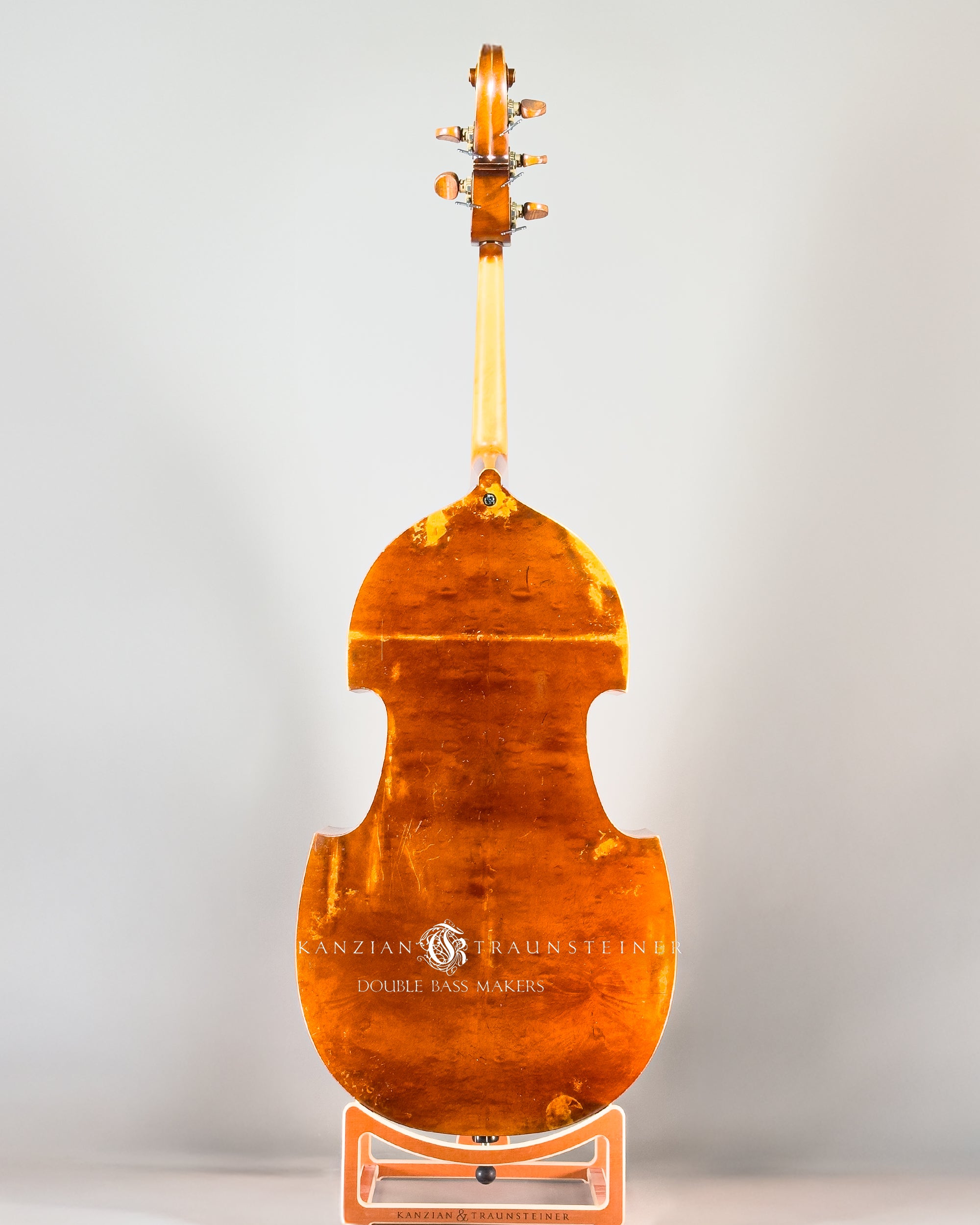 Kanzian & Traunsteiner 10th anniversary double bass: view from back