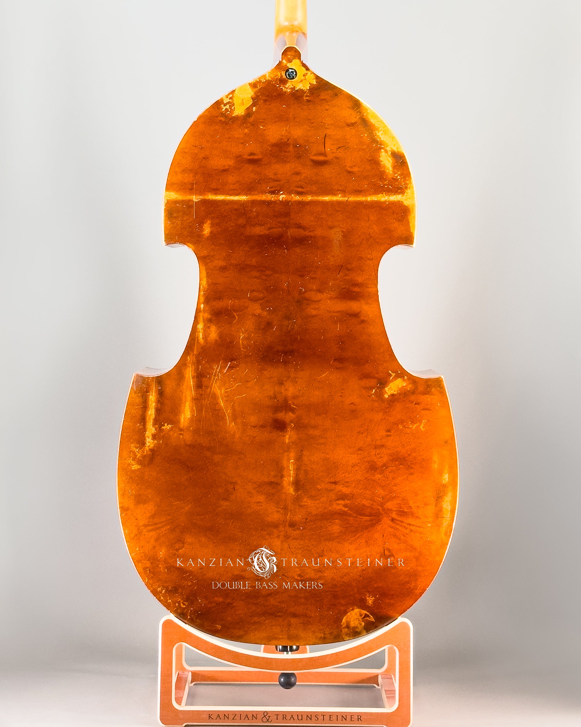 Kanzian & Traunsteiner 10th anniversary double bass: view from back zoomed