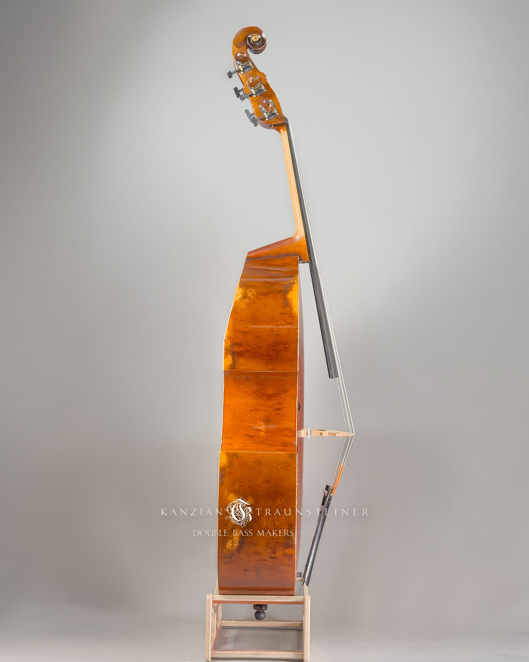 Kanzian & Traunsteiner 10th anniversary double bass: view from right