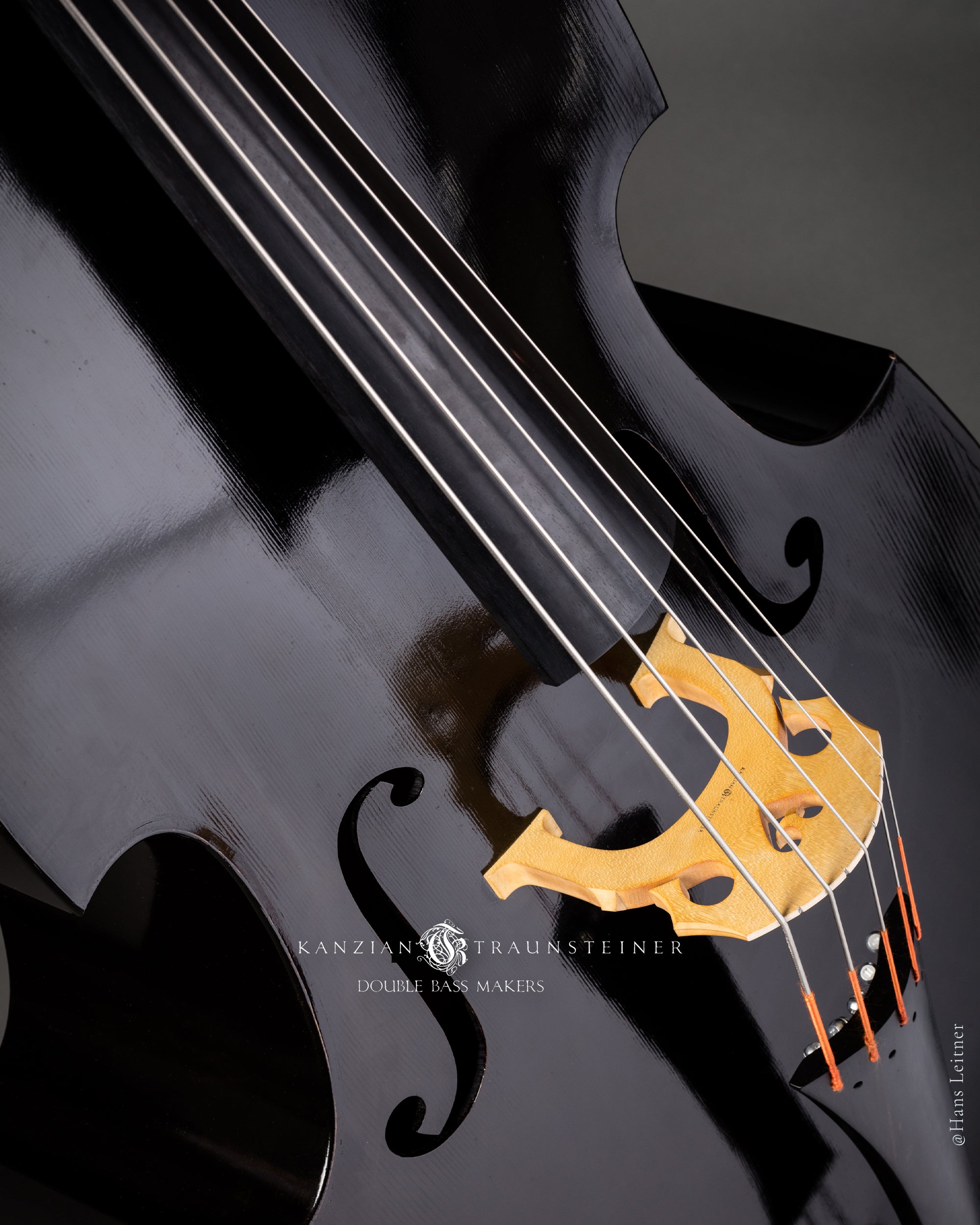2017 Kanzian & Traunsteiner Black Viennese Model details of front and varnish