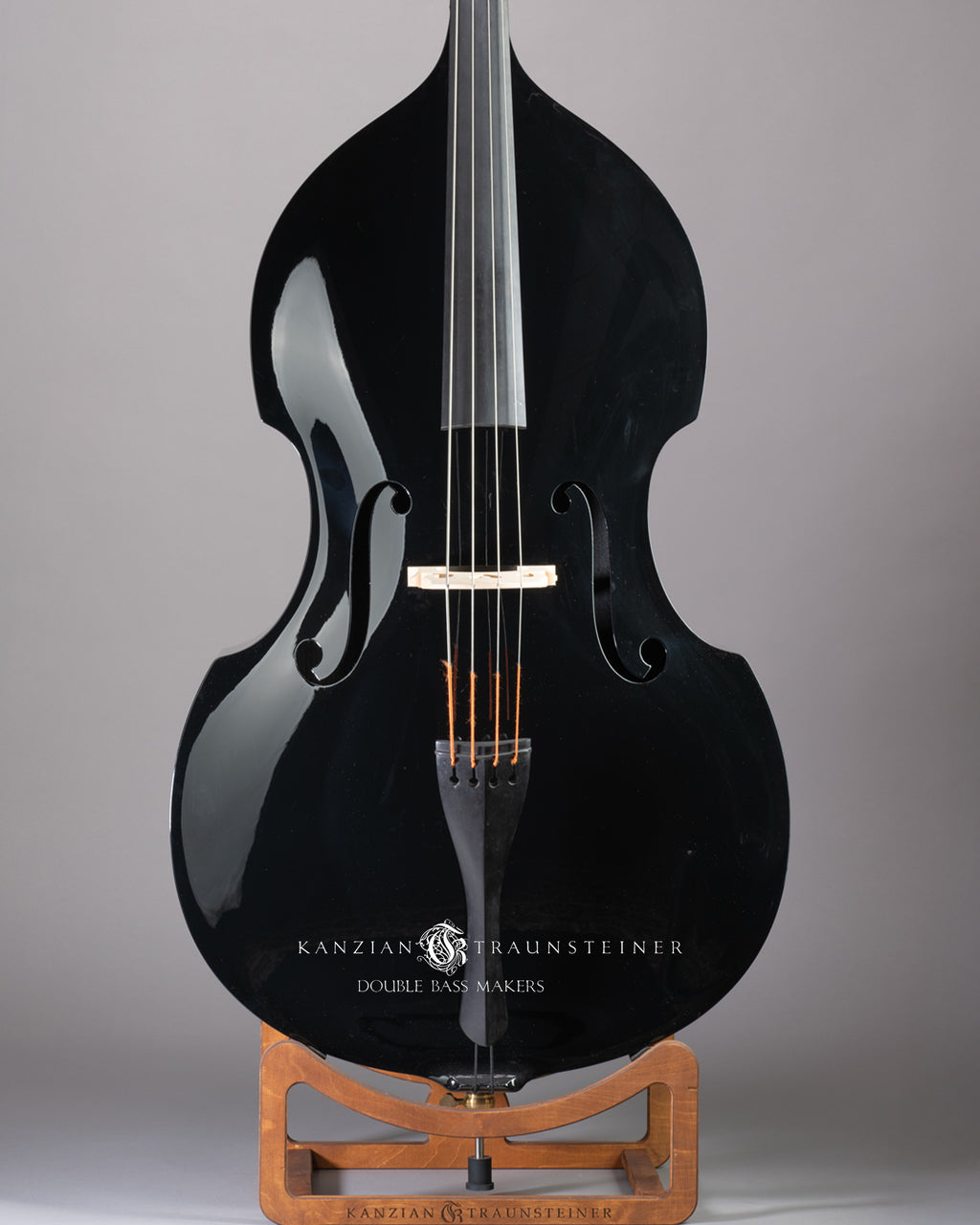 Ricci Carbon Fiber Double bass - Front Zoomed