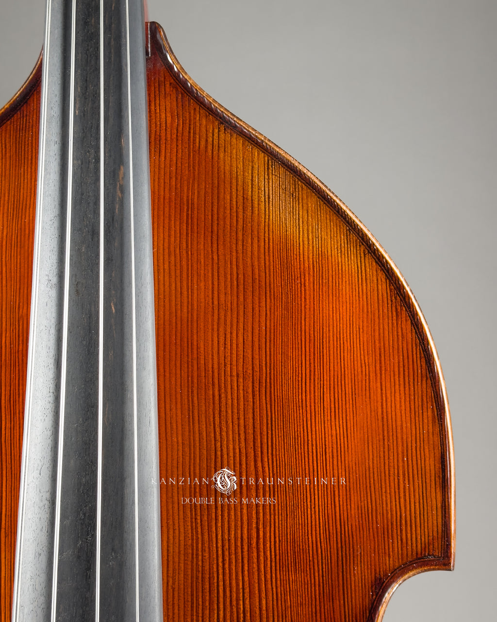 wood details on front double bass Rubner Werkstätten 2026