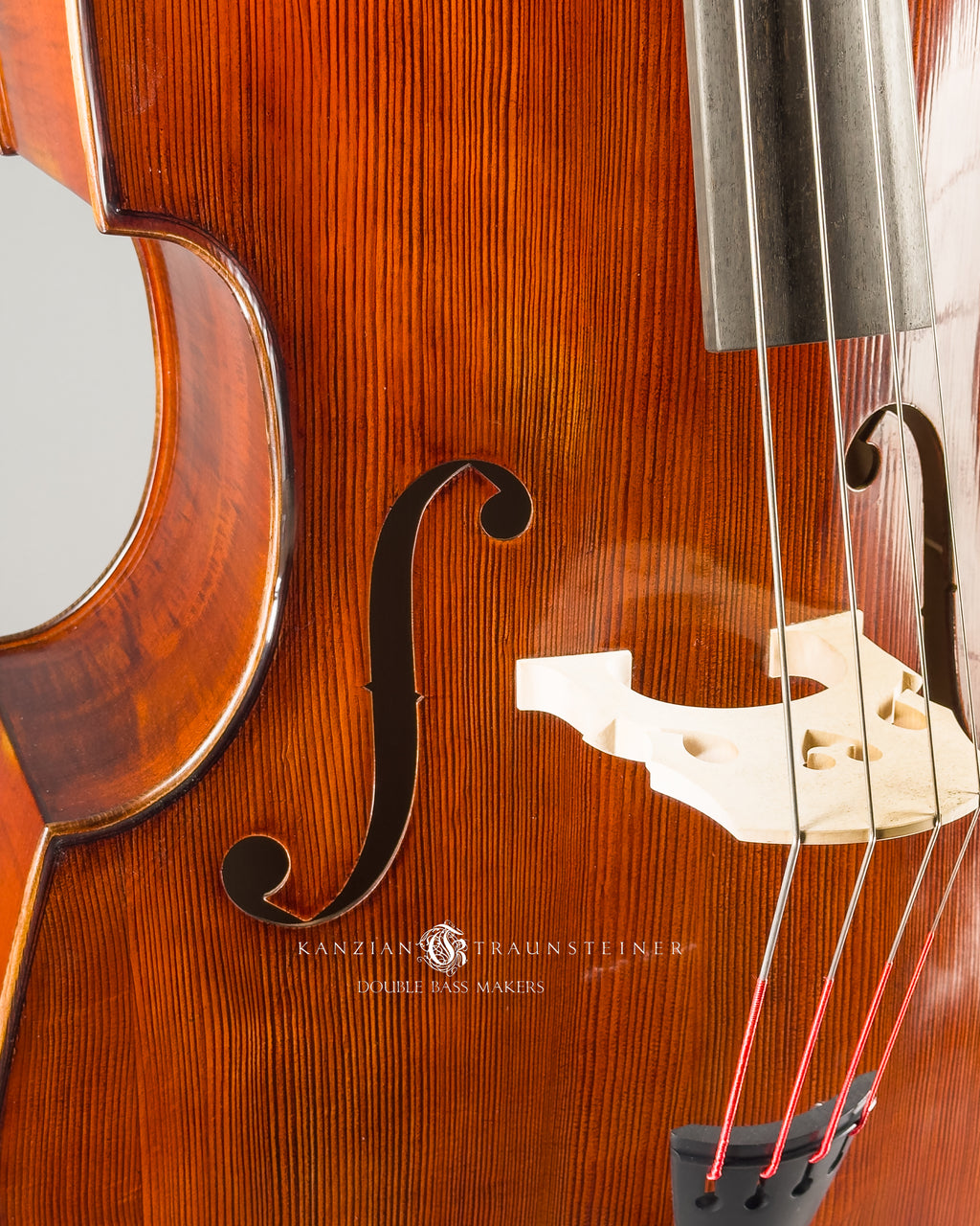 Front details for soundhole for Rubner Werkstätten Bass