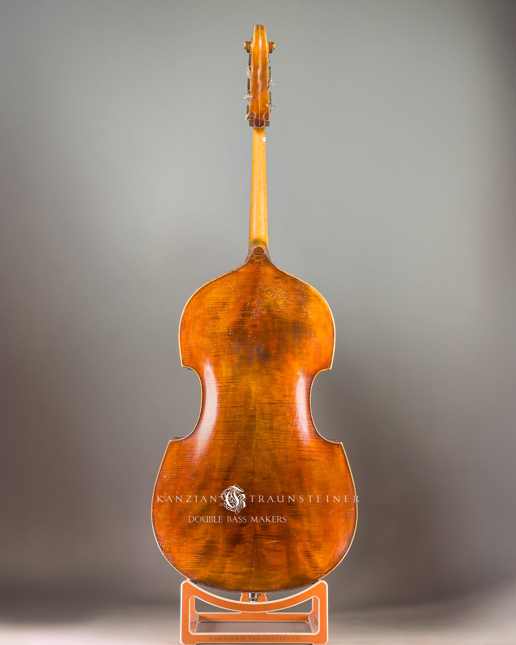 Rubner 5-Strings double bass view from back