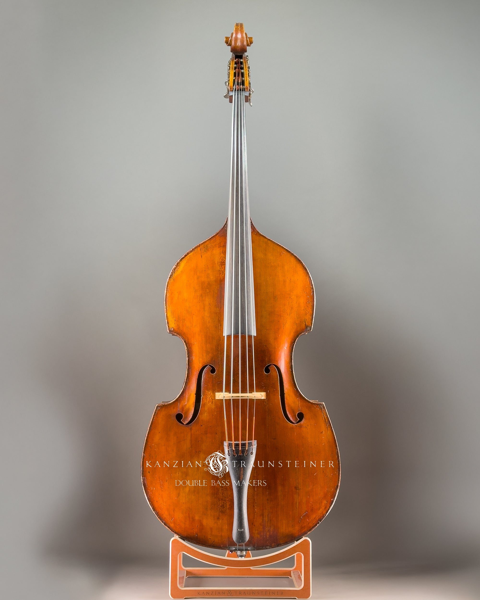 Rubner 5-Strings double bass view Front view
