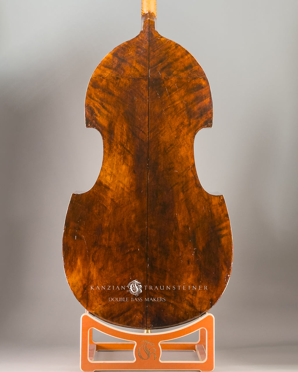 Stadlmann Double Bass Back view zoomed