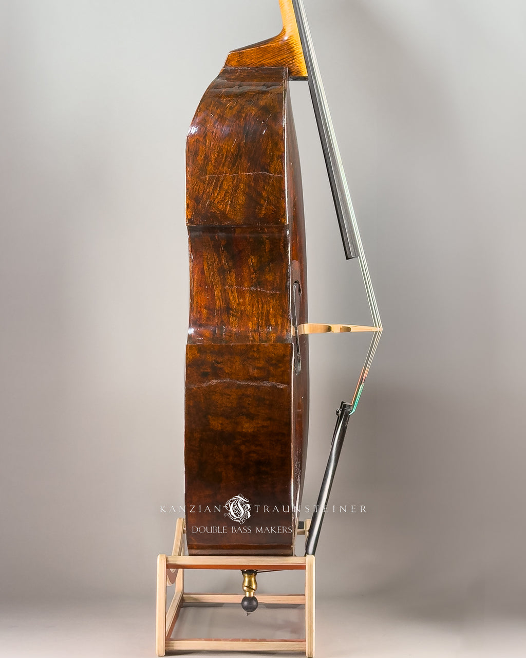 Stadlmann Double Bass from Right Zoomed view