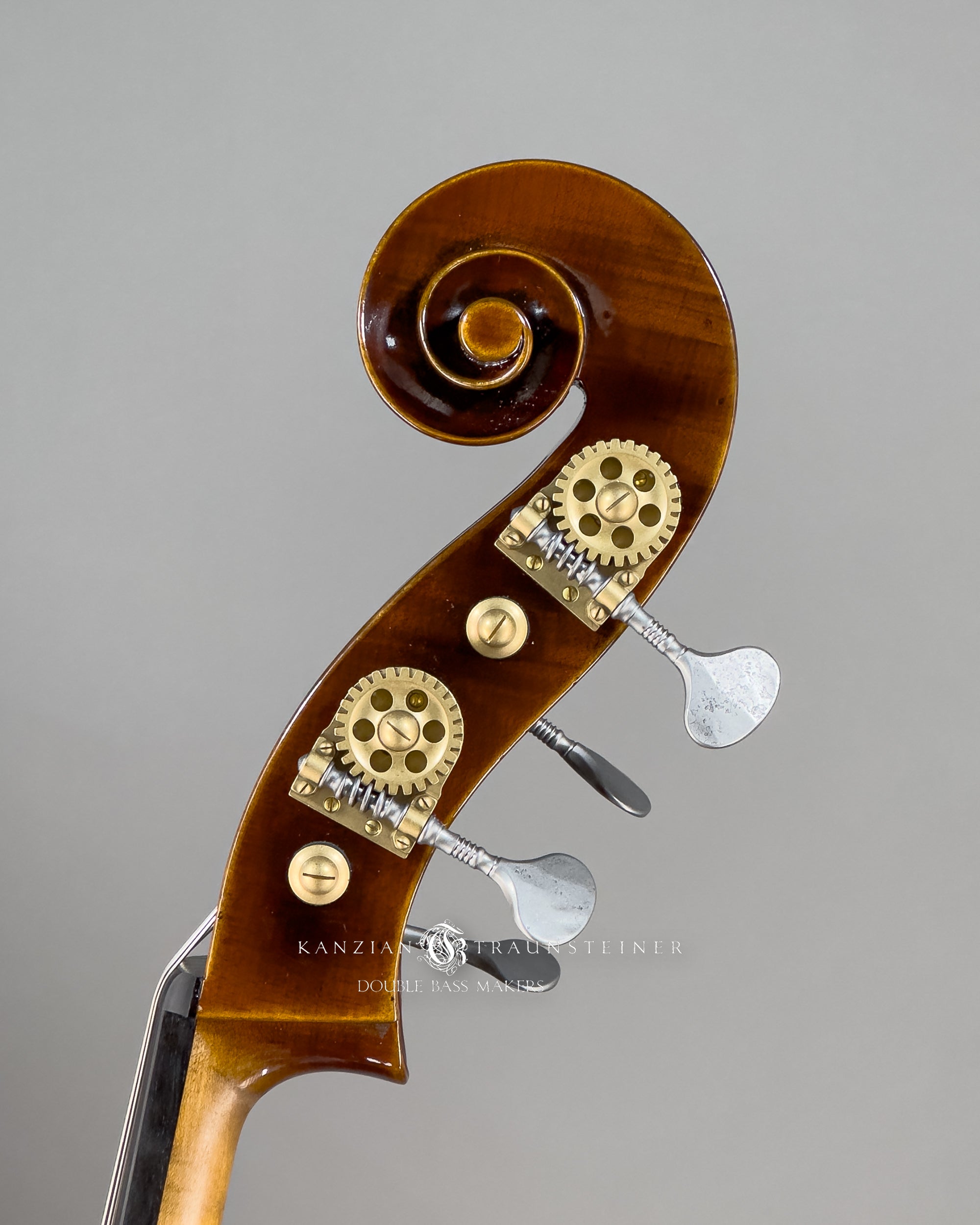 Björn Stoll Valencia 3/4 String Double bass 2024 - Scroll Left