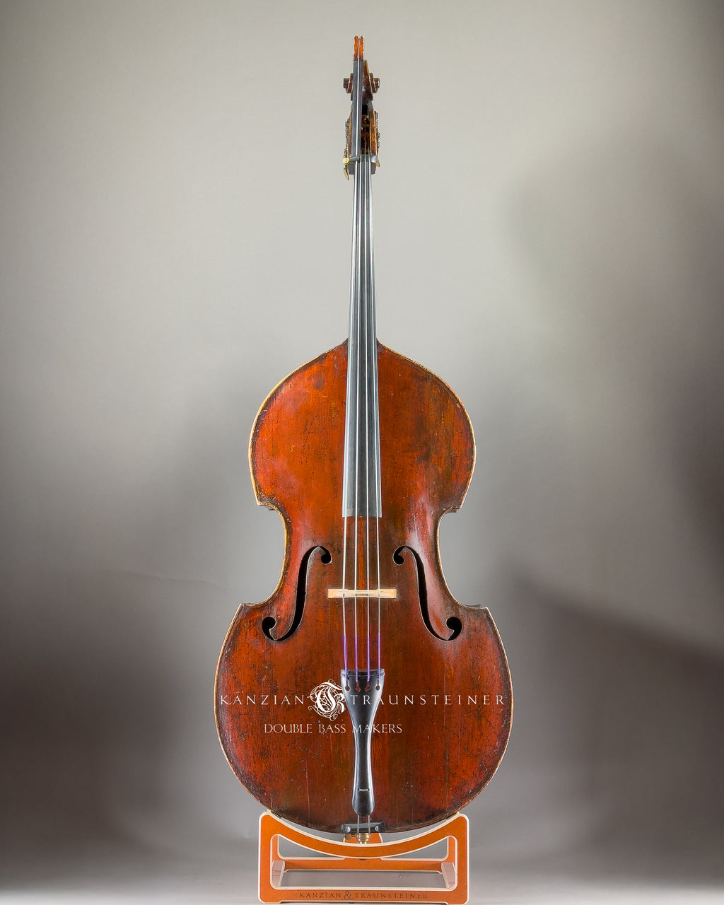 ex Vienna Symphony Orchestra Solo bass  full front view