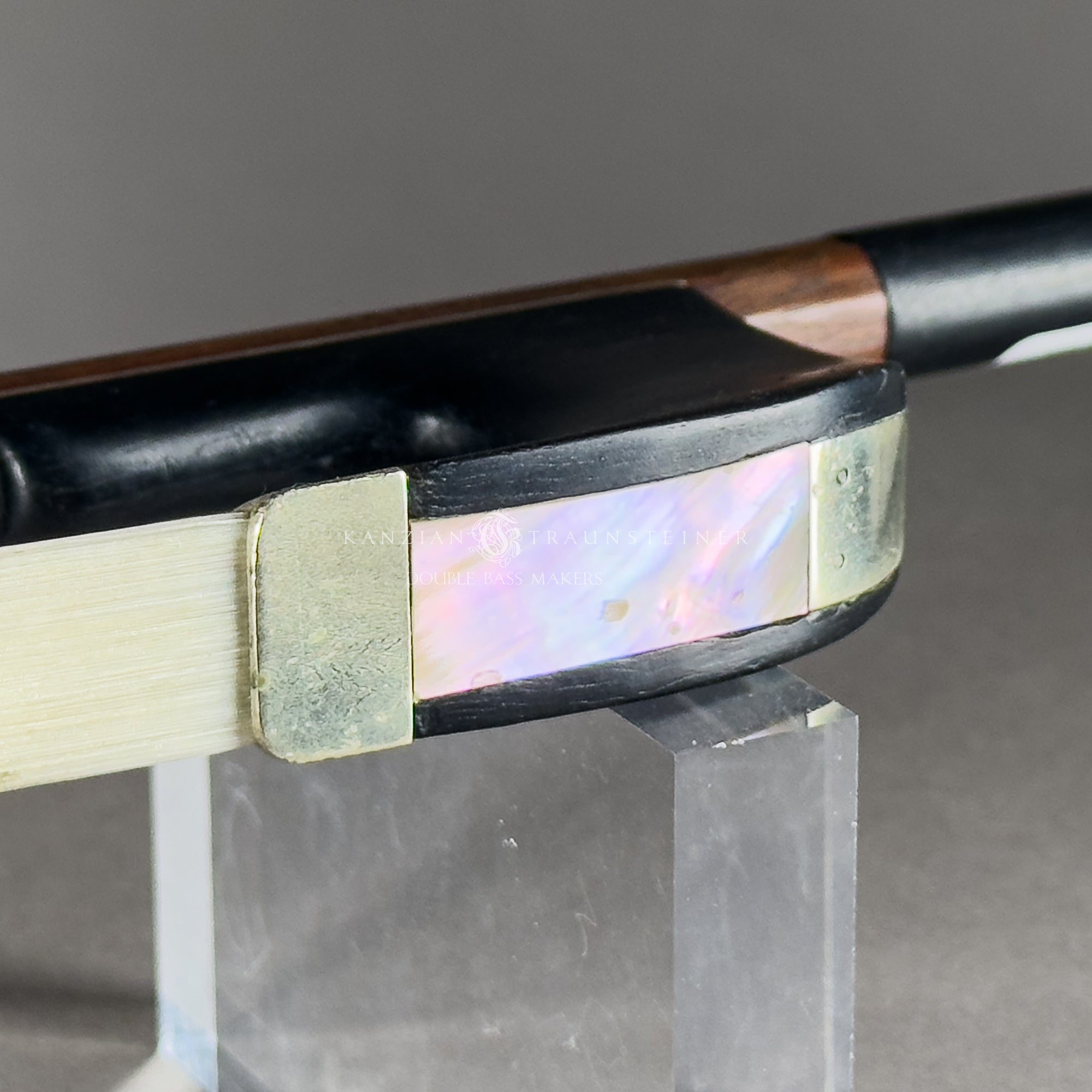 H.R. Pfretzschner 1915 bow detail mother pearl 