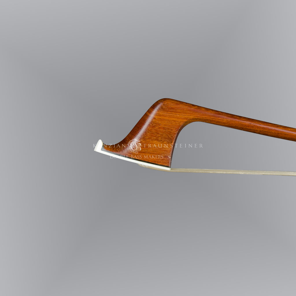 Double bass tip photo of Egidius Dörfler***, French Double bass bow made in Germany 2026