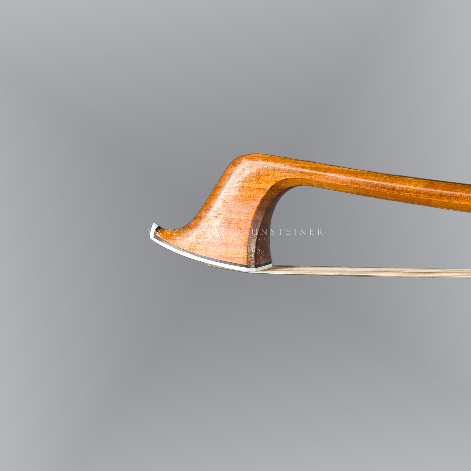 side view of Claude Marchand, bow made in the UK 2020