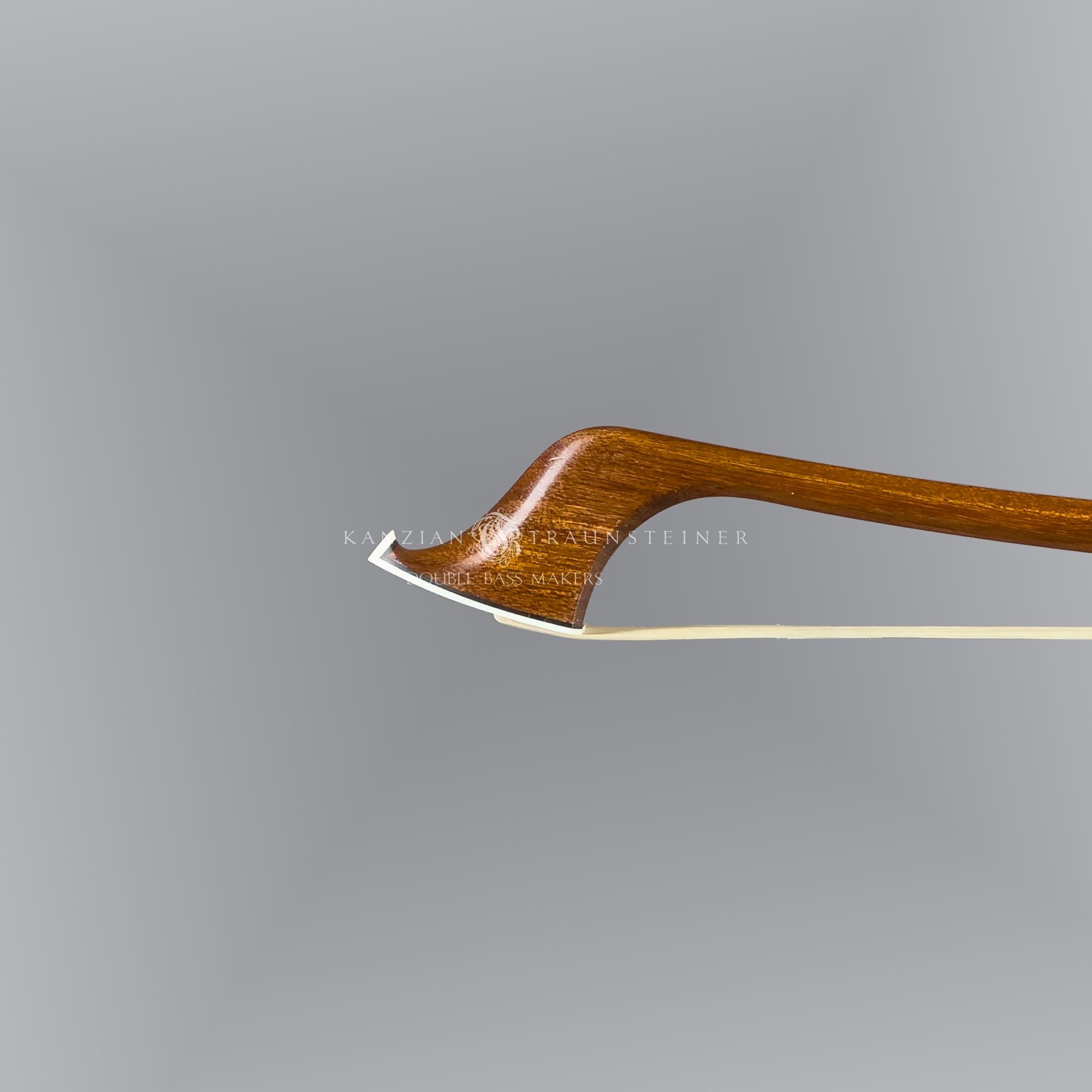 Bernd Dölling, Double bass German bow made in 1977 view of tip